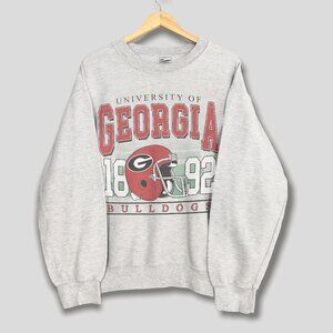 Vintage University of Georgia Bulldogs Football Unisex Sweatshirt, NCAA Shirt